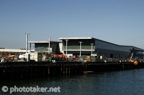 America’s Cup Village Construction, Piers 27-29, San Francisco, February 2013 © Erik Simonson www.pressure-drop.us http://www.pressure-drop.us